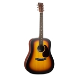 Martin D-X2E MOLLY TUTTLE Limited Edition Molly Tuttle Signature Acoustic-Electric Guitar, Spruce/Mahogany HPL, Sunburst, w/Softshell Case